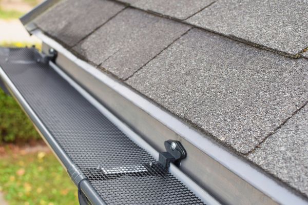 Rain Gutter Cover Installation in Mason